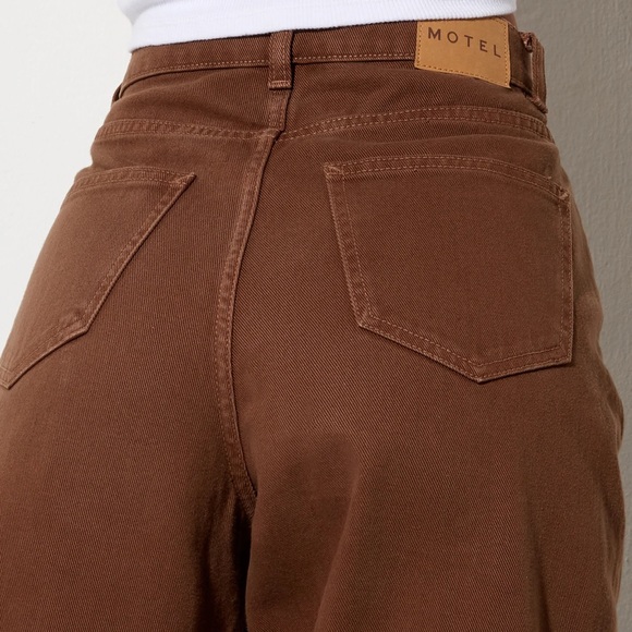 MOTEL ROCKS BROWN JEANS - Picture 5 of 5